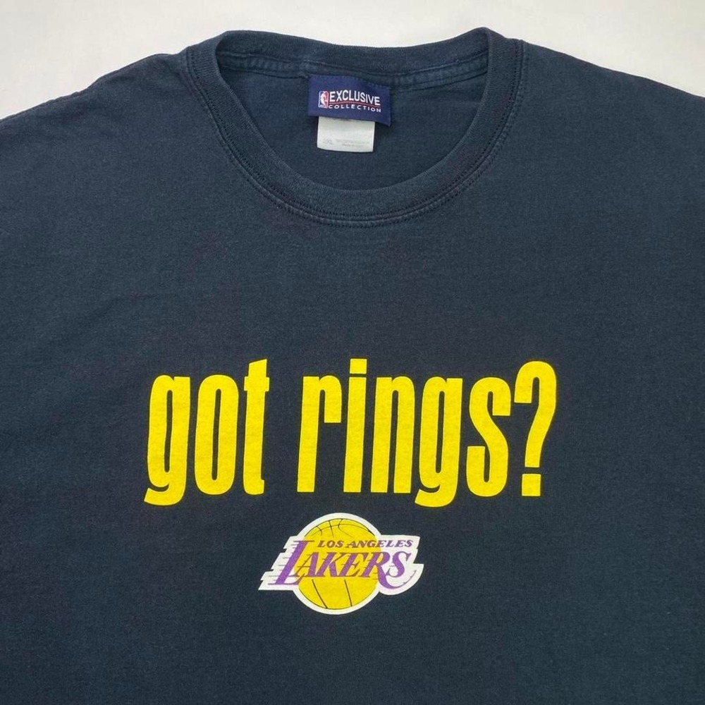 2000s‎ LA Lakers x Got Rings shirt